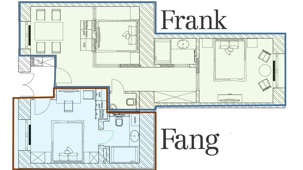 Frank & Fang Apartments Budapešť Exteriér fotografie